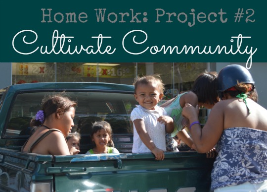 cultivate community